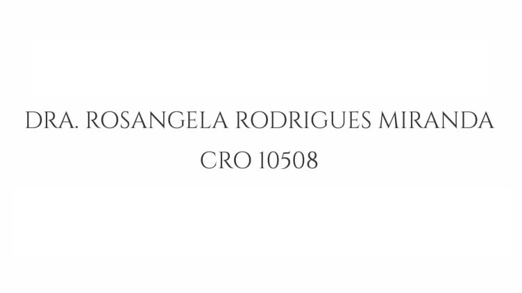 Dra Rosangela Rodrigues